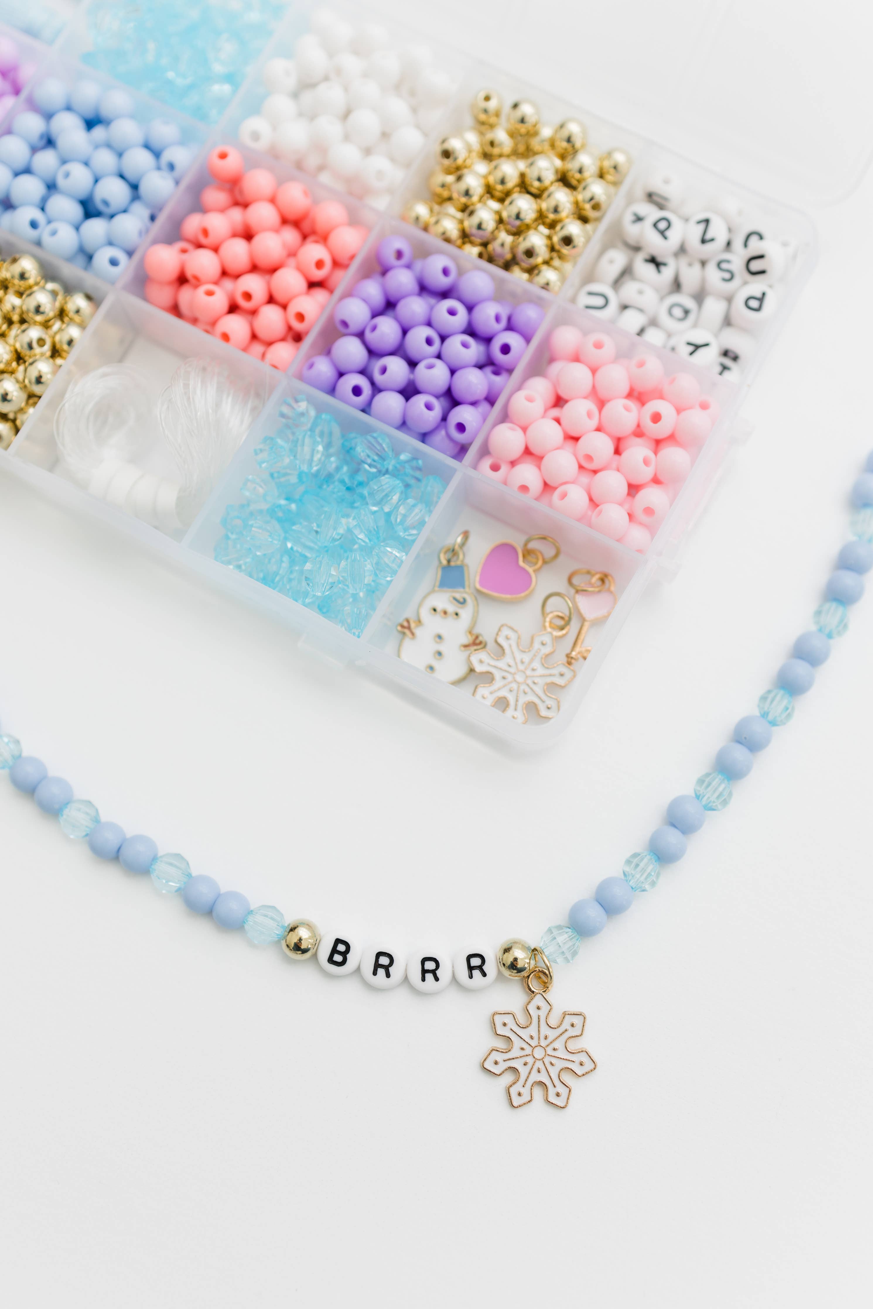 Winter Wonderland Stretchy Bracelet Kit -11- Gift/Home-Stacked Sweetly-Usher & Co - Women's Boutique Located in Atoka, OK and Durant, OK
