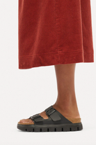 Birkenstock: Arizona Chunky Birko Flor-Black-9- Shoes-Birkenstock-Usher & Co - Women's Boutique Located in Atoka, OK and Durant, OK