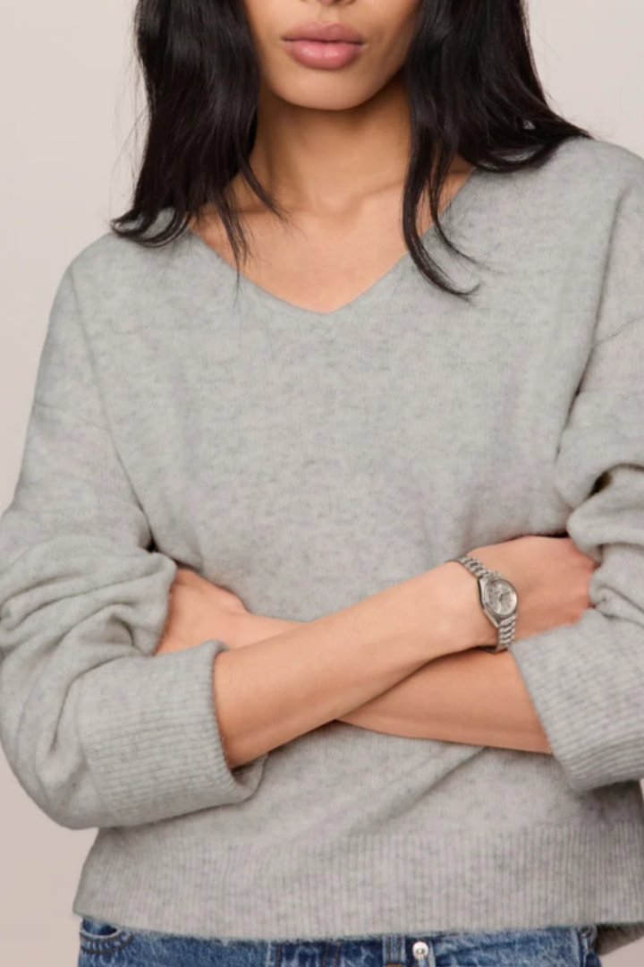 Z Supply Cerro Sweater | Feather Grey-1- Tops-Z SUPPLY-Usher & Co - Women's Boutique Located in Atoka, OK and Durant, OK