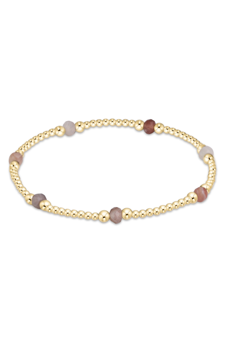 enewton: Purpose Gemstone 4mm Bracelet-Botswanna Agate-7- Jewelry-ENEWTON-Usher & Co - Women's Boutique Located in Atoka, OK and Durant, OK