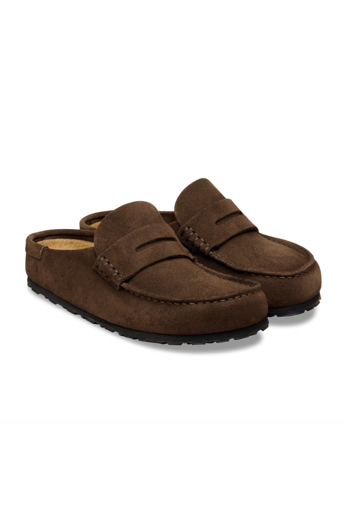 Birkenstock: Naples Wrapped Suede-Carafe N-9- Shoes-BIRKENSTOCK-Usher & Co - Women's Boutique Located in Atoka, OK and Durant, OK