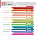 Cute 12-Pack Retractable Gel Pens with Colored Ink-11- Gift/Home-Mr. Pen-Usher & Co - Women's Boutique Located in Atoka, OK and Durant, OK