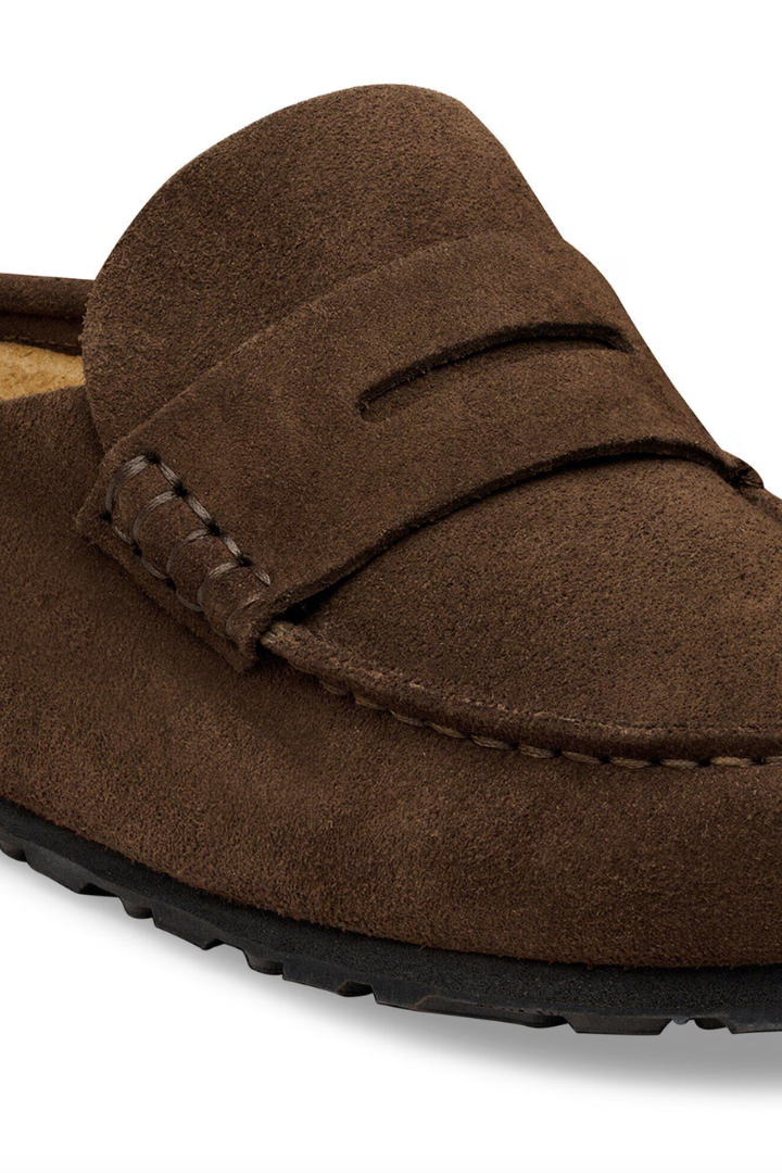 Birkenstock: Naples Wrapped Suede-Carafe N-9- Shoes-BIRKENSTOCK-Usher & Co - Women's Boutique Located in Atoka, OK and Durant, OK