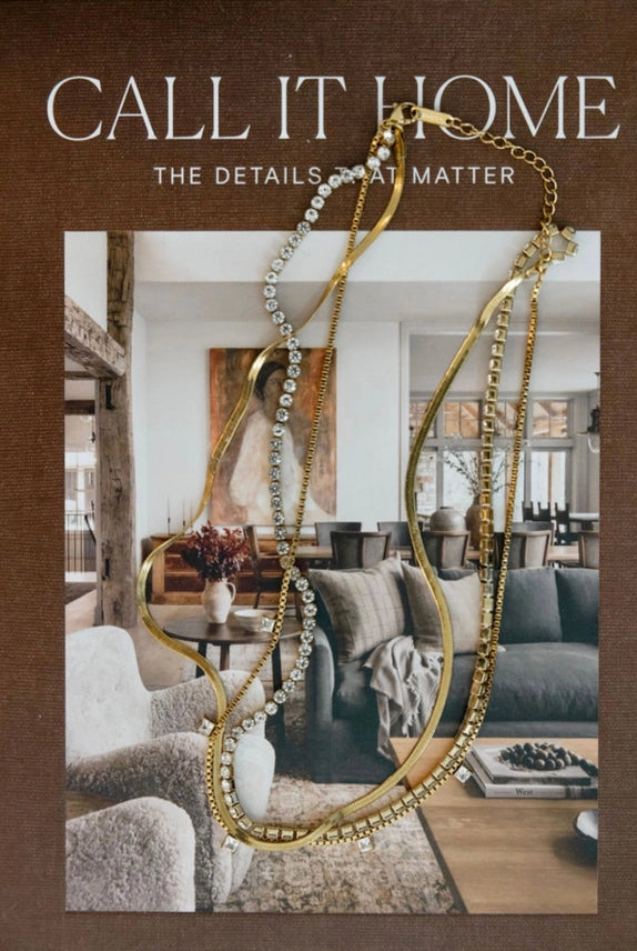 Adjustable Leah Necklace-Gold-7- Jewelry-CHANSUTTPEARLS-Usher & Co - Women's Boutique Located in Atoka, OK and Durant, OK