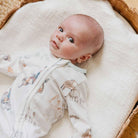 Copper Pearl: Zip-Up Footie Pajama - Boone-12- Baby/Kids/Men-Copper Pearl-Usher & Co - Women's Boutique Located in Atoka, OK and Durant, OK
