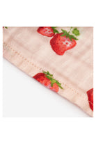 Milkbarn: Organic Cotton Swaddle - Strawberry-12- Baby/Kids/Men-Milkbarn-Usher & Co - Women's Boutique Located in Atoka, OK and Durant, OK
