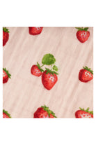 Milkbarn: Organic Cotton Swaddle - Strawberry-12- Baby/Kids/Men-Milkbarn-Usher & Co - Women's Boutique Located in Atoka, OK and Durant, OK