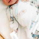 Copper Pearl: Newborn Knotted Gown - Boone-12- Baby/Kids/Men-Copper Pearl-Usher & Co - Women's Boutique Located in Atoka, OK and Durant, OK