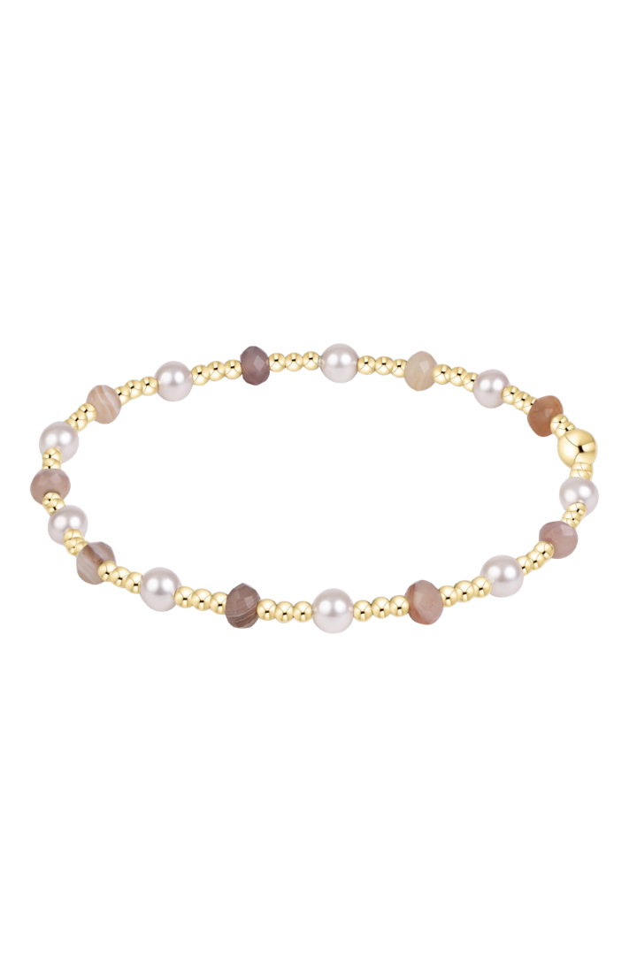 enewton: Sincerity Gemstone Pearl 4mm Bracelet-Botswana Agate-7- Jewelry-ENEWTON-Usher & Co - Women's Boutique Located in Atoka, OK and Durant, OK