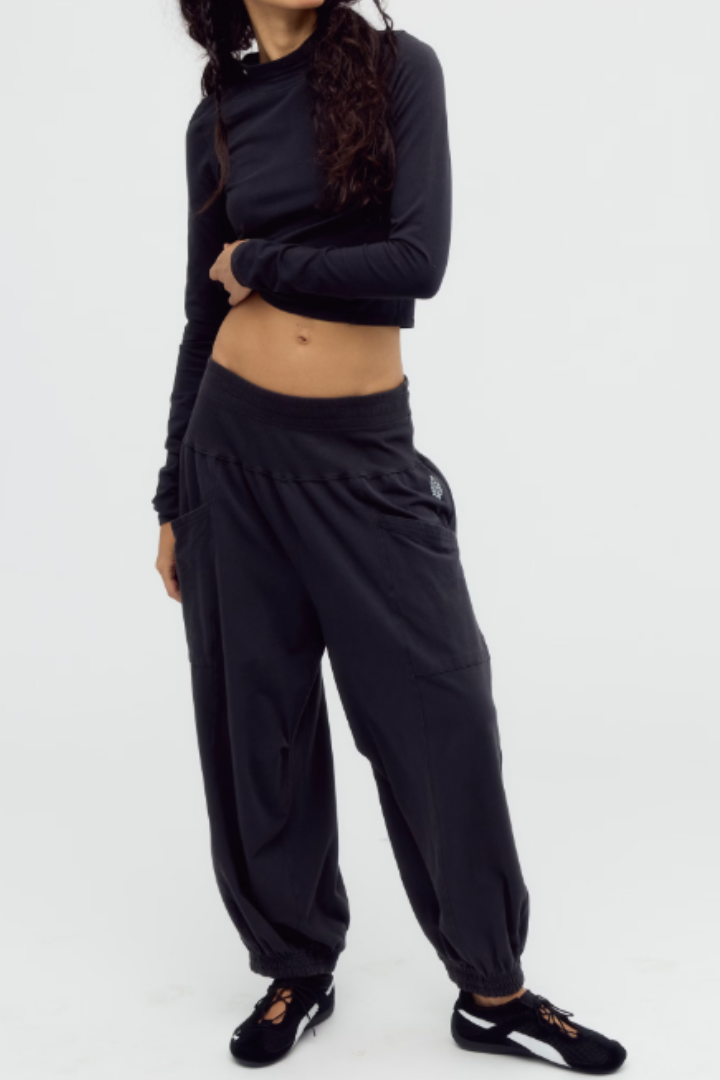 FP Movement: Up In The Air Set-Black-3- Sets/Lounge-Free People Movement-Usher & Co - Women's Boutique Located in Atoka, OK and Durant, OK
