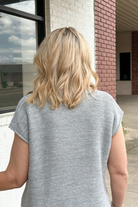 Olivia Sweater Vest-Heather Gray-1- Tops-Zenana-Usher & Co - Women's Boutique Located in Atoka, OK and Durant, OK