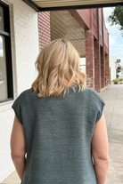 Olivia Sweater Vest-Ash Jade-1- Tops-Zenana-Usher & Co - Women's Boutique Located in Atoka, OK and Durant, OK