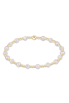 enewton: Sincerity Gemstone Pearl 4mm Bracelet-Mother of Pearl-7- Jewelry-ENEWTON-Usher & Co - Women's Boutique Located in Atoka, OK and Durant, OK