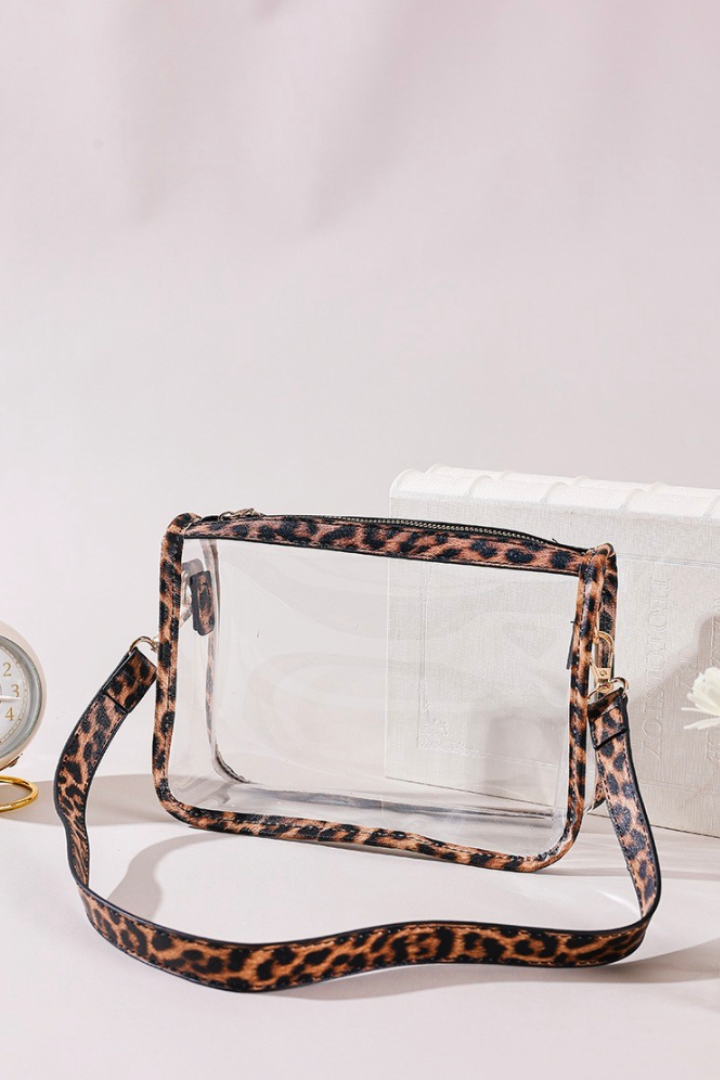 Lola Stadium Bag-Leopard-10- Bags/Wallets-Zenana-Usher & Co - Women's Boutique Located in Atoka, OK and Durant, OK
