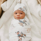 Copper Pearl: Knit Swaddle Blanket - Boone-12- Baby/Kids/Men-Copper Pearl-Usher & Co - Women's Boutique Located in Atoka, OK and Durant, OK