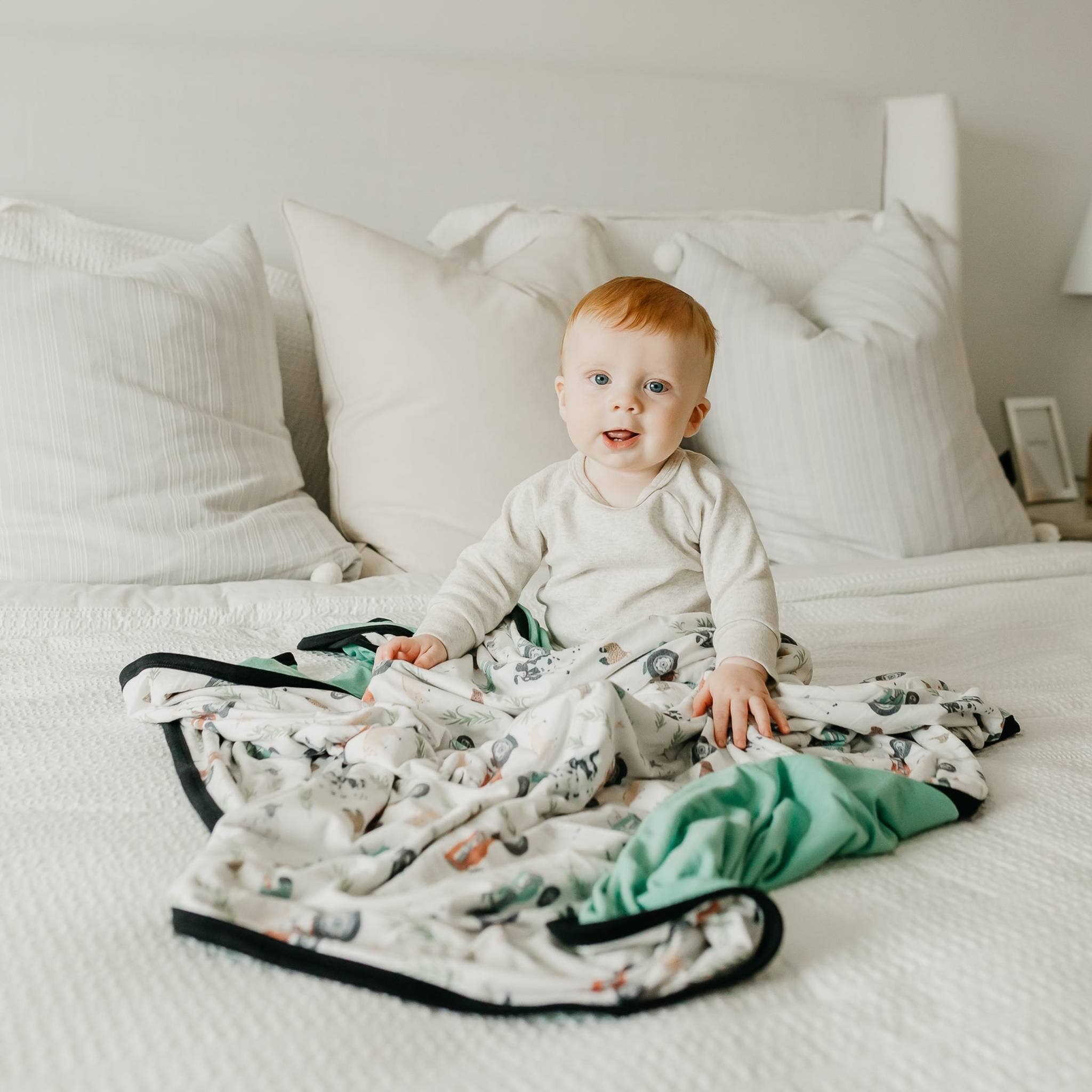 Copper Pearl: Three-Layer Quilt - Jo-12- Baby/Kids/Men-Copper Pearl-Usher & Co - Women's Boutique Located in Atoka, OK and Durant, OK