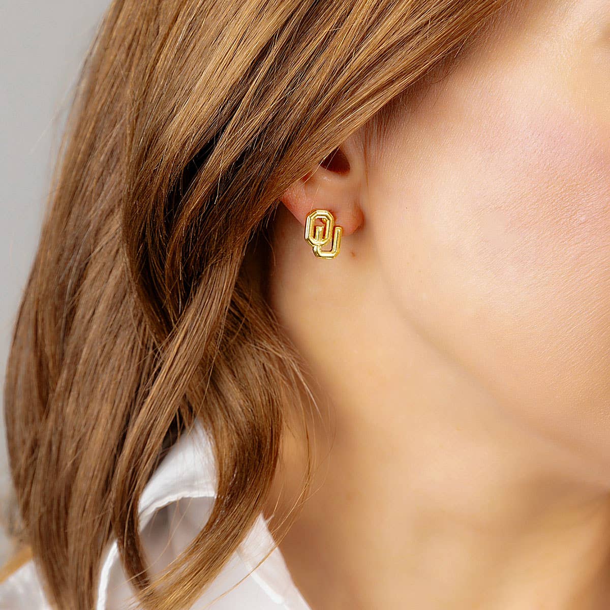 Oklahoma Sooners Earrings-7- Jewelry-Canvas Style-Usher & Co - Women's Boutique Located in Atoka, OK and Durant, OK