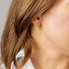 Oklahoma Sooners Earrings-7- Jewelry-Canvas Style-Usher & Co - Women's Boutique Located in Atoka, OK and Durant, OK