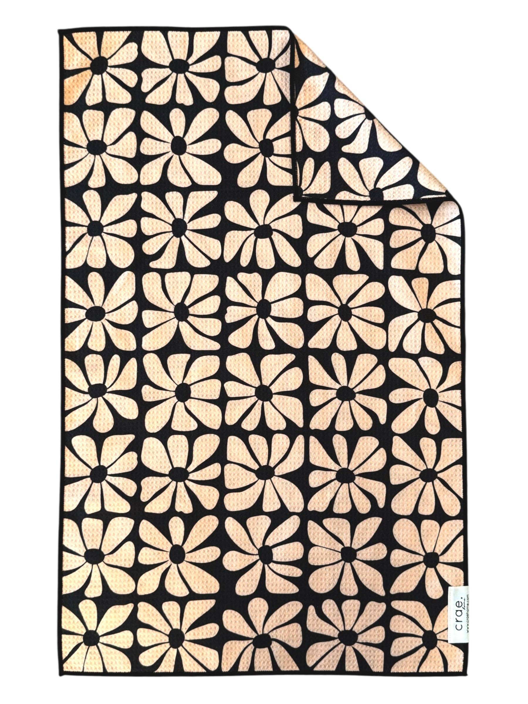 Dark Darling: Double-Sided Hand Towel-11- Gift/Home-Crae.Home-Usher & Co - Women's Boutique Located in Atoka, OK and Durant, OK