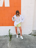 The Way Life Goes Sweatshirt-1- Tops-ETTA & EAST-Usher & Co - Women's Boutique Located in Atoka, OK and Durant, OK