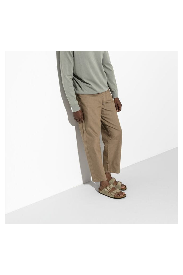 Birkenstock: Arizona SFB - Suede Taupe-9- Shoes-Birkenstock-Usher & Co - Women's Boutique Located in Atoka, OK and Durant, OK