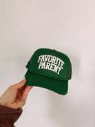 Favorite Parent Trucker Hat-Green-8- Accessory-ETTA & EAST-Usher & Co - Women's Boutique Located in Atoka, OK and Durant, OK