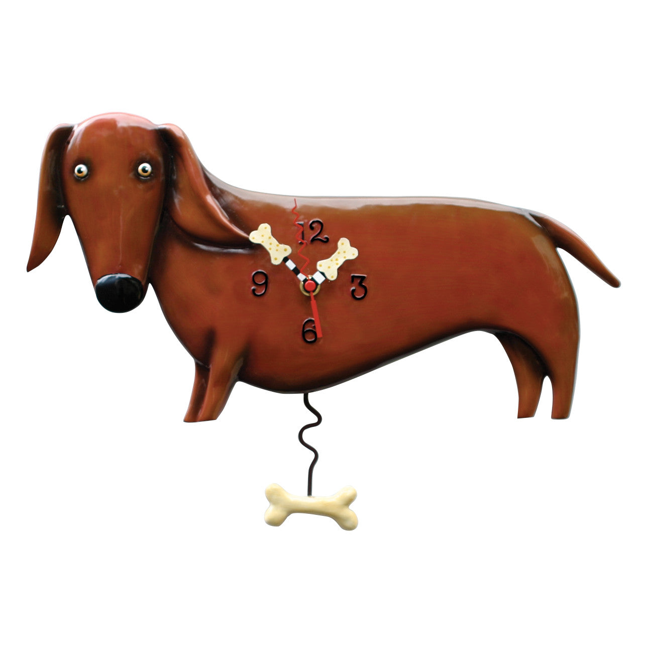 ALLEND: Oscar Clock-11- Gift/Home-Enesco-Usher & Co - Women's Boutique Located in Atoka, OK and Durant, OK