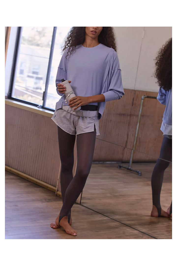 Free People Movement: All My Love Long Sleeve -Lunar Bloom-1- Tops-Free People Movement-Usher & Co - Women's Boutique Located in Atoka, OK and Durant, OK