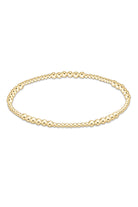 Enewton: Blissful Gold 3MM Bracelet - Gold-7- Jewelry-ENEWTON-Usher & Co - Women's Boutique Located in Atoka, OK and Durant, OK