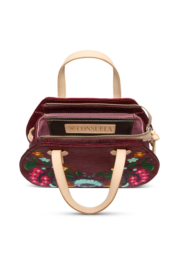 Consuela: Lady Bird Satchel-Amber-10- Bags/Wallets-CONSUELA-Usher & Co - Women's Boutique Located in Atoka, OK and Durant, OK