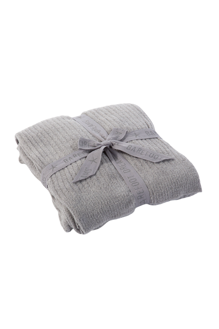 Barefoot Dreams: CozyChic Lite Ribbed Throw-11- Gift/Home-Barefoot Dreams-Usher & Co - Women's Boutique Located in Atoka, OK and Durant, OK