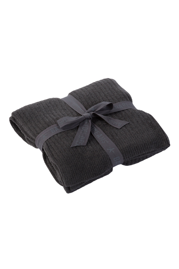 Barefoot Dreams: CozyChic Lite Ribbed Throw-11- Gift/Home-Barefoot Dreams-Usher & Co - Women's Boutique Located in Atoka, OK and Durant, OK