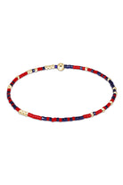 Enewton: Gameday Hope Unwritten Bracelet - Red - Navy-7- Jewelry-Enewton-Usher & Co - Women's Boutique Located in Atoka, OK and Durant, OK