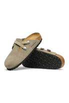 Birkenstock: Blair Suede-Taupe-9- Shoes-BIRKENSTOCK-Usher & Co - Women's Boutique Located in Atoka, OK and Durant, OK