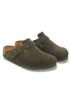 Birkenstock: Boston-Suede Thyme-9- Shoes-BIRKENSTOCK-Usher & Co - Women's Boutique Located in Atoka, OK and Durant, OK