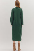 Brisk Days Dress-Pine-6- Dress/Romp/Jump-ENTRO-Usher & Co - Women's Boutique Located in Atoka, OK and Durant, OK