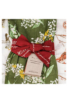 Milkbarn: Bamboo Burp Cloths - Green Floral-12- Baby/Kids/Men-Milkbarn-Usher & Co - Women's Boutique Located in Atoka, OK and Durant, OK