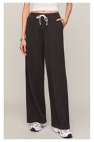 Z Supply: Clubhouse Pant - Ash Black-4- Bottoms-Z Supply-Usher & Co - Women's Boutique Located in Atoka, OK and Durant, OK