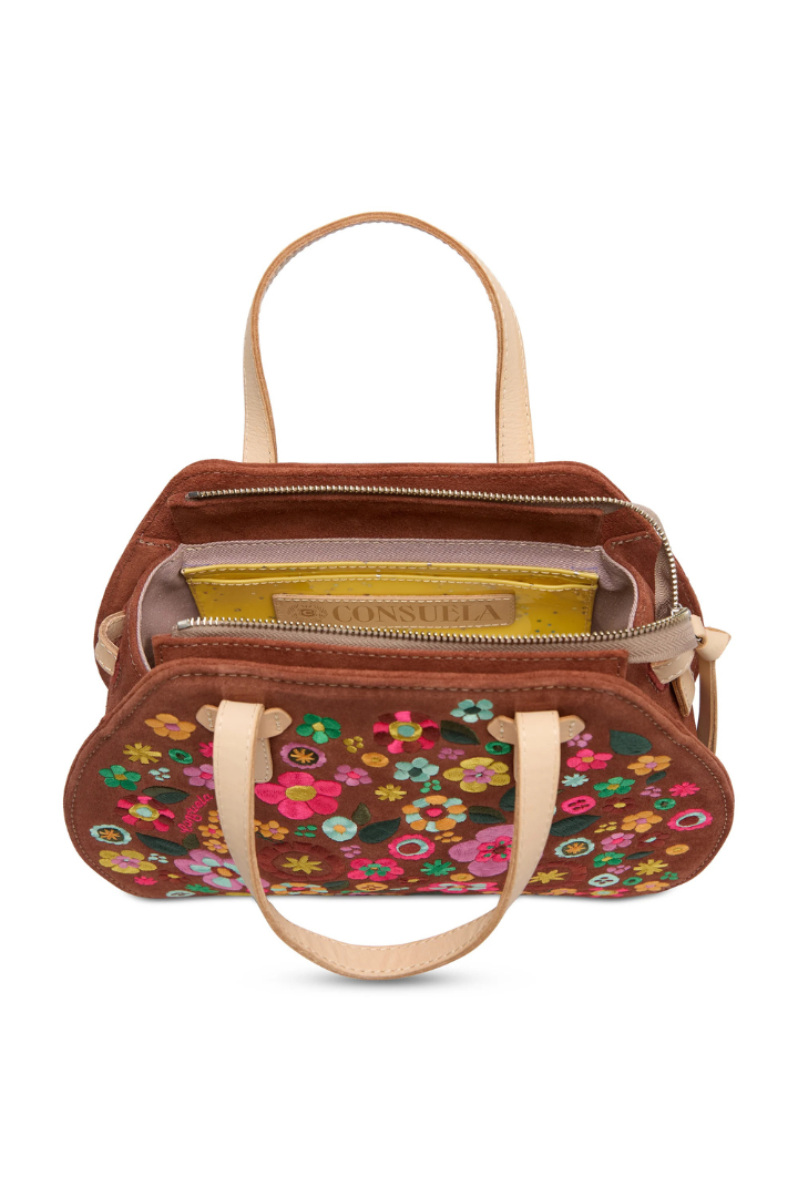 Consuela: Lady Bird Satchel-Sienna-10- Bags/Wallets-CONSUELA-Usher & Co - Women's Boutique Located in Atoka, OK and Durant, OK