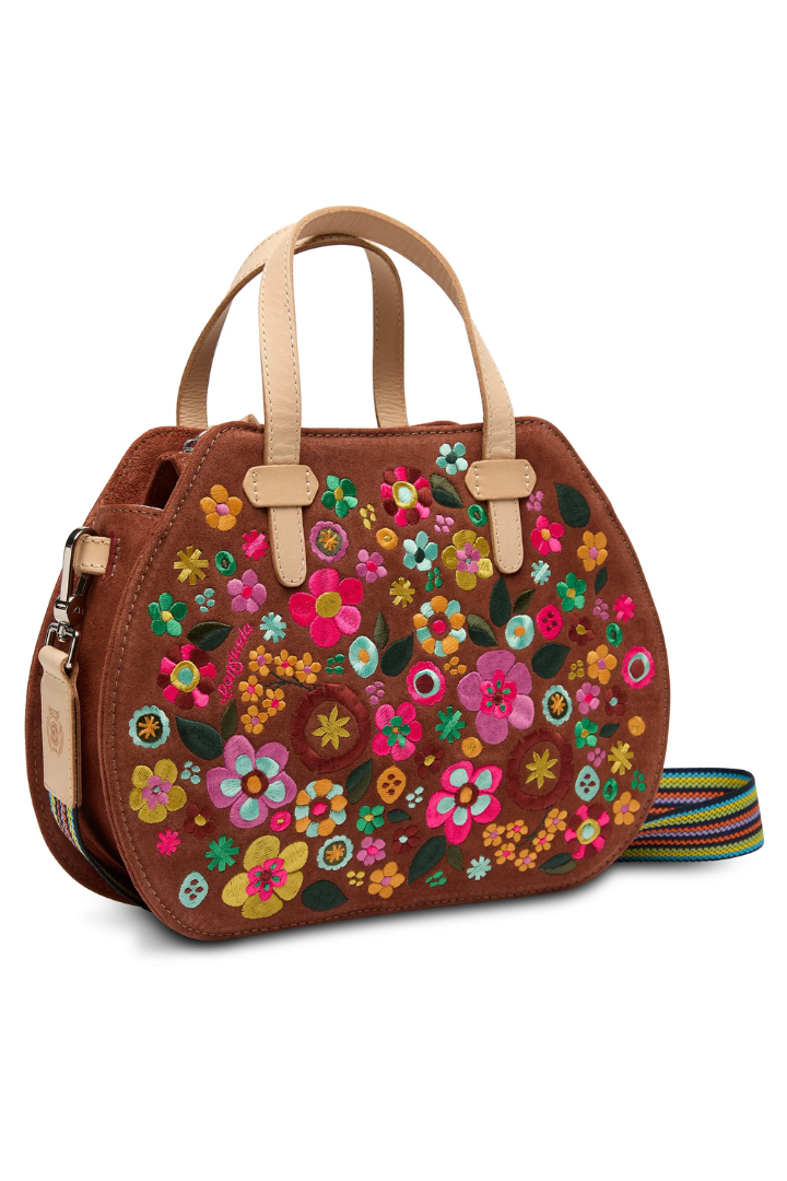 Consuela: Lady Bird Satchel-Sienna-10- Bags/Wallets-CONSUELA-Usher & Co - Women's Boutique Located in Atoka, OK and Durant, OK