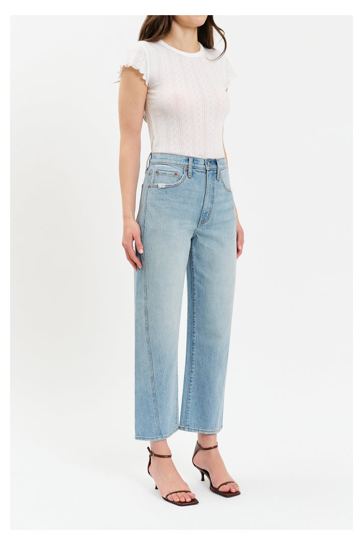Daze: Westward High Rise Seamed - Pulse Pulse-5- Denim-Daze-Usher & Co - Women's Boutique Located in Atoka, OK and Durant, OK