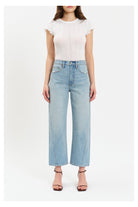 Daze: Westward High Rise Seamed - Pulse Pulse-5- Denim-Daze-Usher & Co - Women's Boutique Located in Atoka, OK and Durant, OK