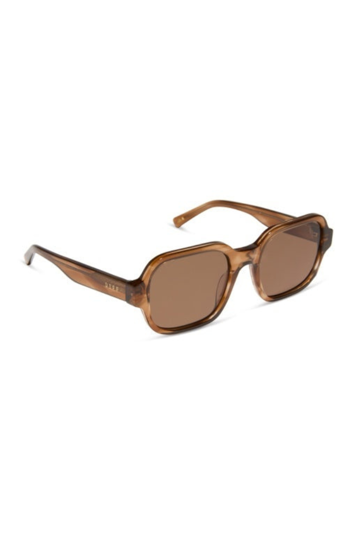 DIFF EYEWEAR: Lola Tortoise + Brown-8- Accessory-DIFF EYEWEAR / DIME OPTICS-Usher & Co - Women's Boutique Located in Atoka, OK and Durant, OK