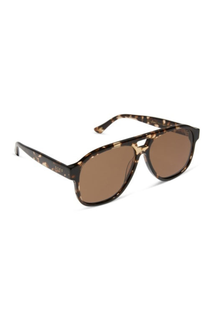 DIFF EYEWEAR: Nash Espresso Tort + Brown-8- Accessory-DIFF EYEWEAR / DIME OPTICS-Usher & Co - Women's Boutique Located in Atoka, OK and Durant, OK