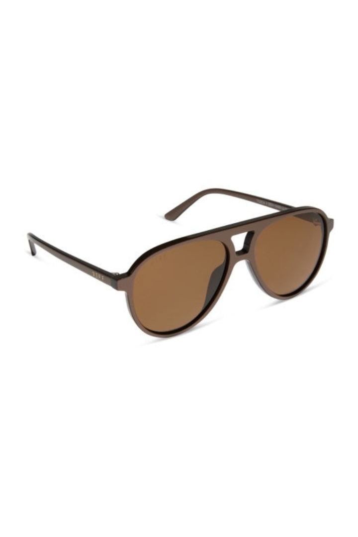 DIFF EYEWEAR: Tosca II Moscow Mule + Brown-8- Accessory-DIFF EYEWEAR / DIME OPTICS-Usher & Co - Women's Boutique Located in Atoka, OK and Durant, OK