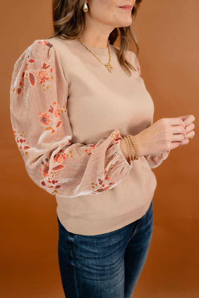 Rebecca Sweater-Long Sleeve Tops-Fate-Usher & Co - Women's Boutique Located in Atoka, OK and Durant, OK