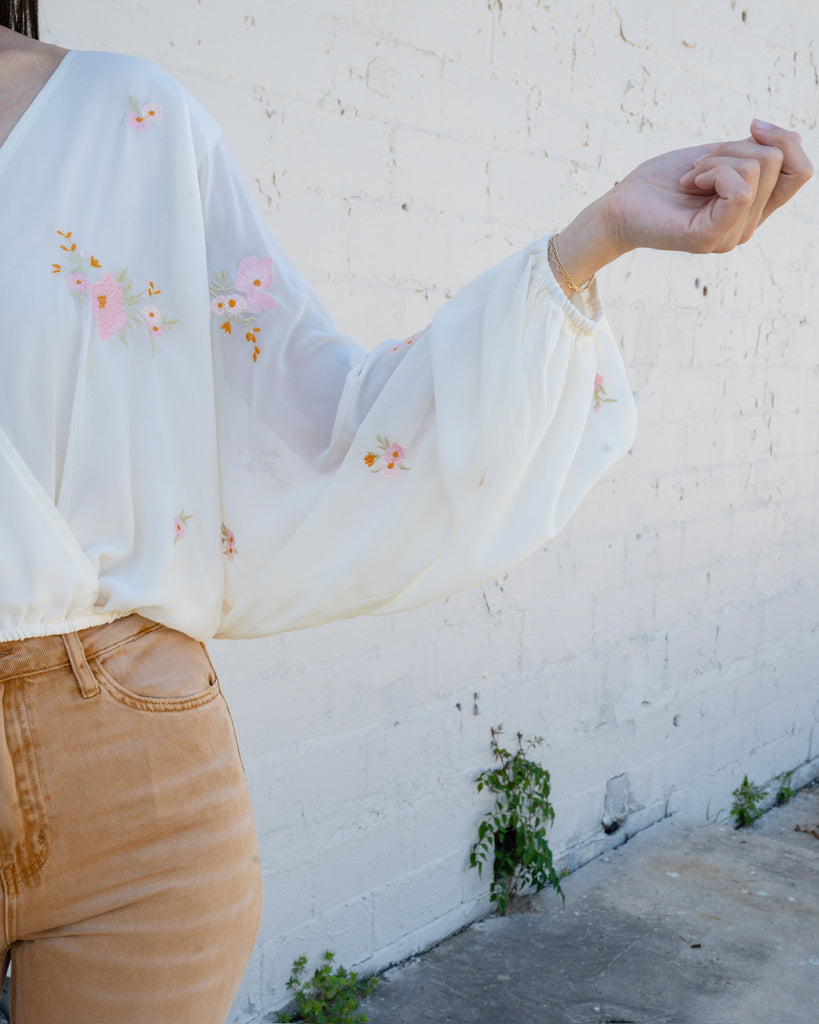 Emory Blouse-Long Sleeve Tops-Emory Part-Usher & Co - Women's Boutique Located in Atoka, OK and Durant, OK