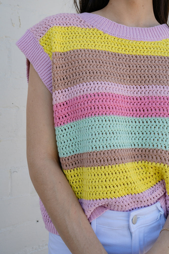 Divine Sweater Vest-Tops-BY TOGETHER-Usher & Co - Women's Boutique Located in Atoka, OK and Durant, OK