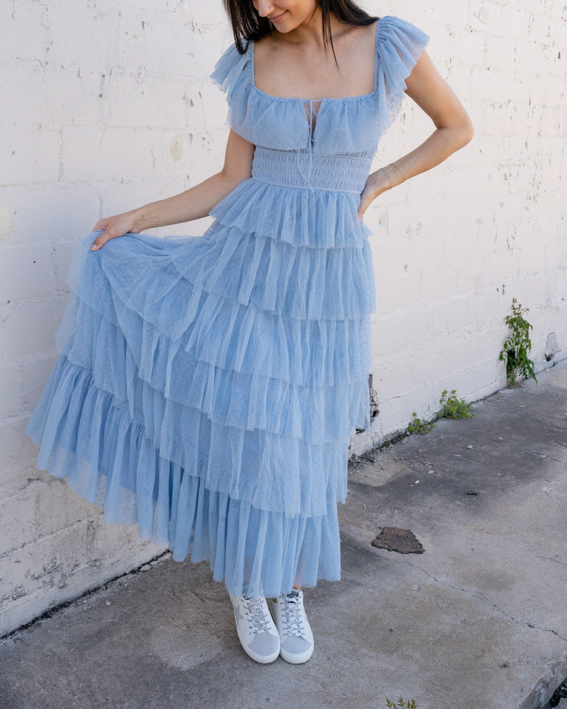 Sky's The Limit Dress-Dresses-Mable-Usher & Co - Women's Boutique Located in Atoka, OK and Durant, OK