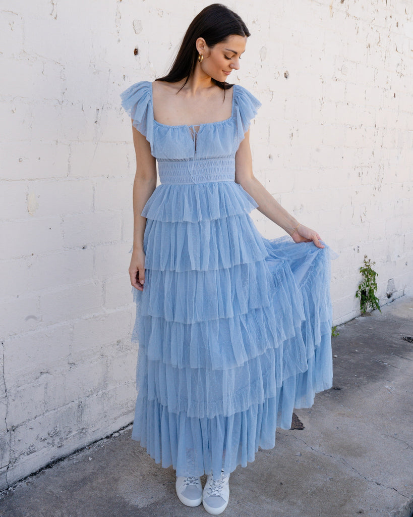 Sky's The Limit Dress-Dresses-Mable-Usher & Co - Women's Boutique Located in Atoka, OK and Durant, OK